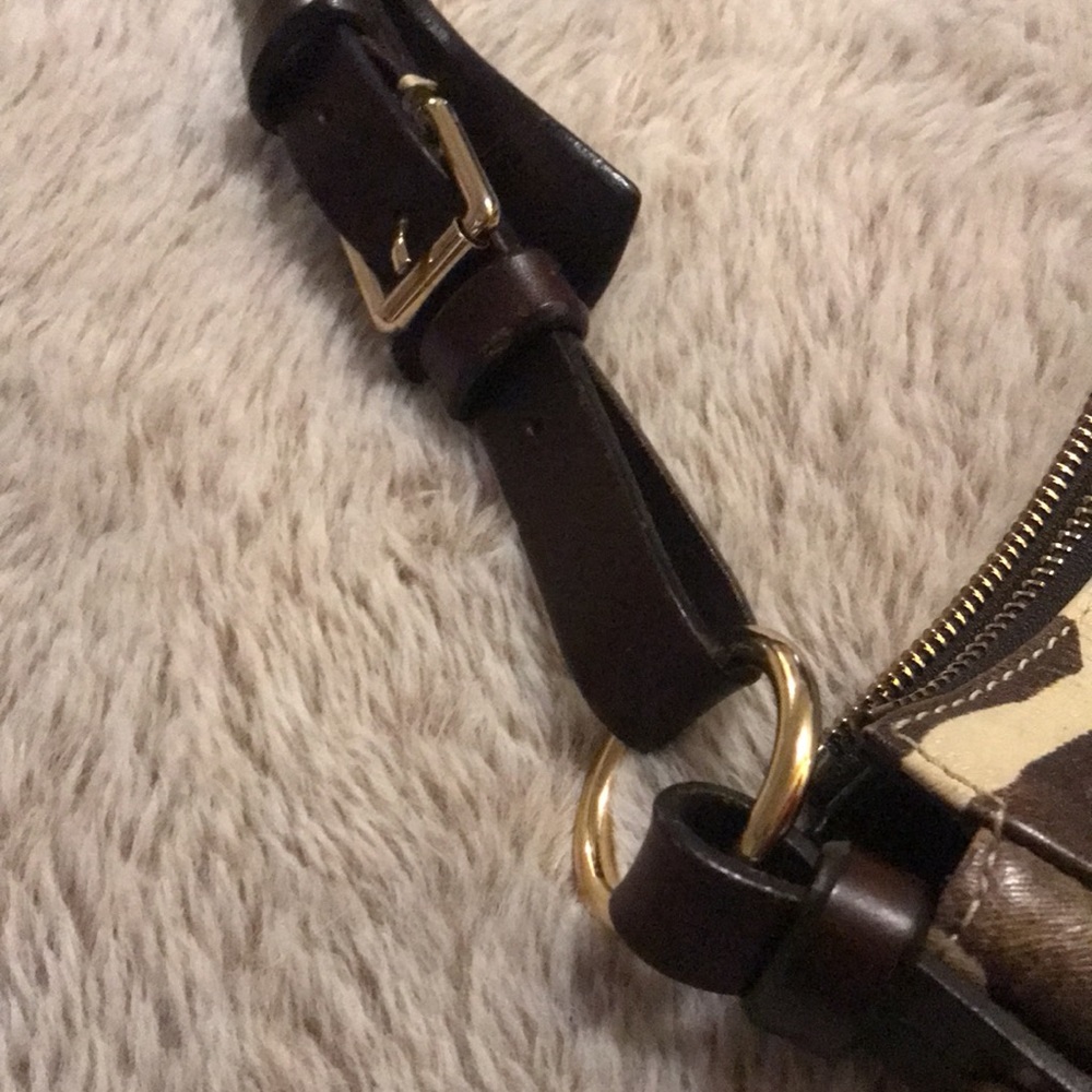 Dooney and Bourke giraffe print bag - Picture 6 of 9